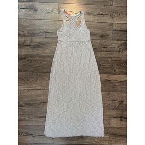 Marine Layer Maxi Dress Womens Large Gray Striped Sleeveless EUC
